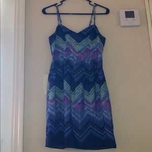 Blue/purple American eagle dress